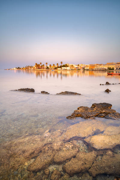 Porto Cesareo at dawn, Lecce province, Apulia, Italy