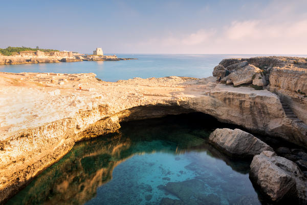 Groota della Poesia in Lecce province, Apulia, Salento, Italy.