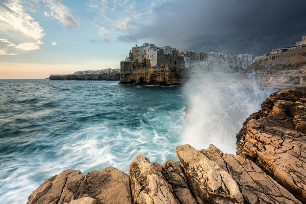 Polignano a Mare, Bari province, Apulia, Italy.