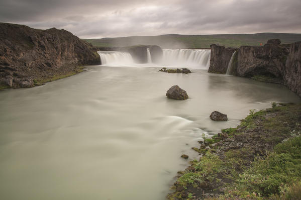 Godafoss waterfall, Northern Iceland.