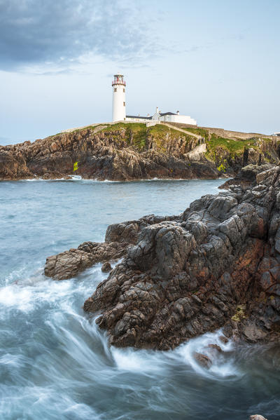 Fanad Head (Fánaid) lighthouse, County Donegal, Ulster region, Ireland, Europe.
