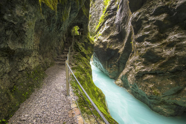 Tolmin gorges, Triglav National Park, Slovenia, East Europe.
