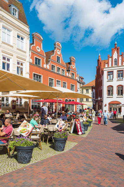 Wismar, Baltic coast, Nordwestmecklenburg, Mecklenburg-Western Pomerania, Germany.