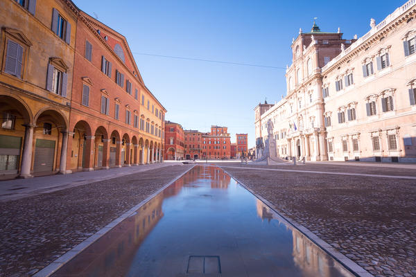 Modena, Emilia Romagna, Italy. Piazza Roma