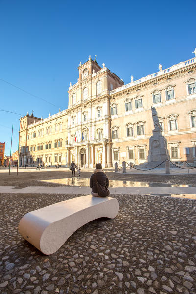 Modena, Emilia Romagna, Italy. Piazza Roma