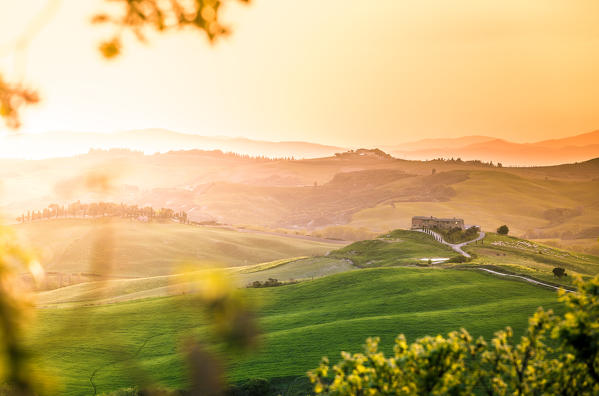 Tuscany, Val d'Orcia. Italy