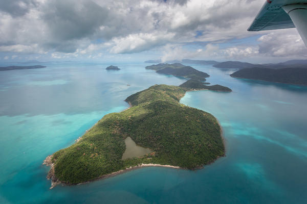 Whitsunday Islands, Queensland, Australia. Aerial View