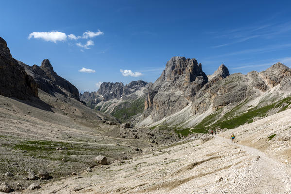 Vajolet valley ant the Catinaccio group, dolomites, Italy