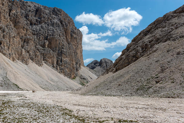 Antermoia valley, dolomites, Italy