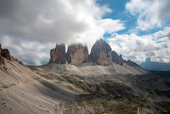 Europe, Italy, Dolomites, Belluno, Bolzano. Tre Cime di Lavaredo 