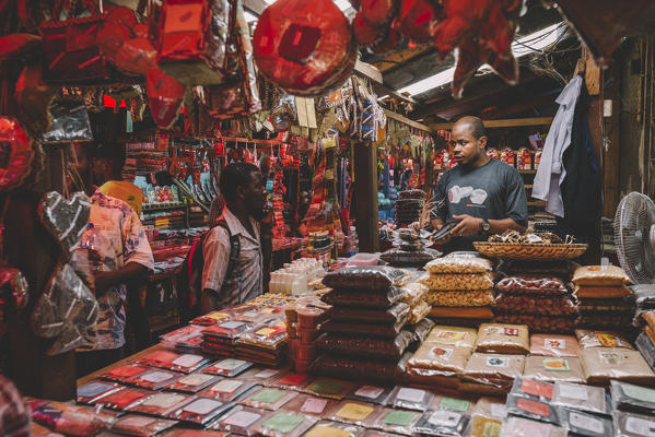 East Africa, Tanzania, Zanzibar, Stone Town spices market