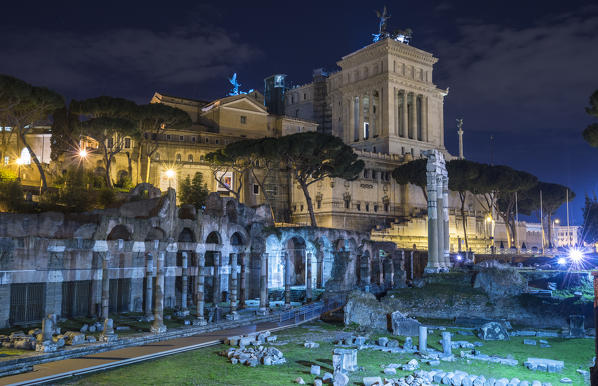 Rome, Lazio, Italy. The Forum of Augustus