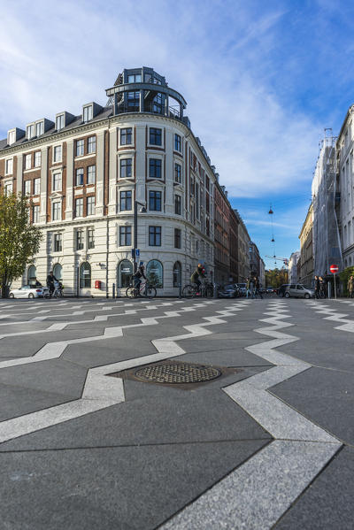 Copenhagen, Denmark. Copenaghen, Denmark. Streets of Copenaghen