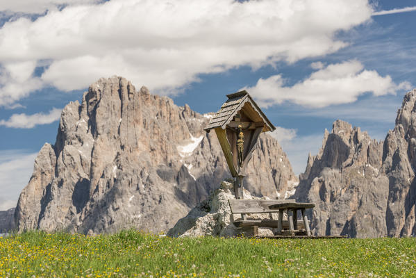 Alpe di Siusi/Seiser Alm, Dolomites, South Tyrol, Italy.
