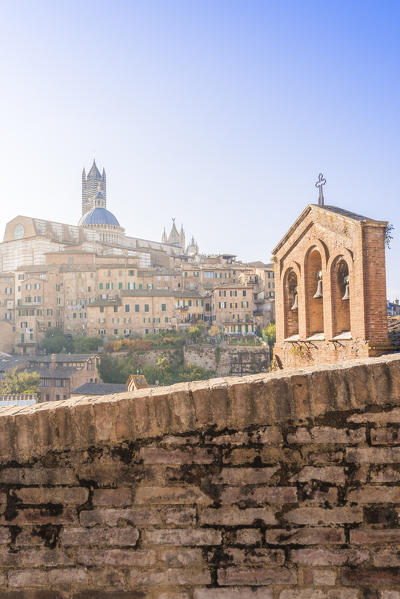 Siena, Tuscany, Italy, Europe. View of the Siena Cathedral