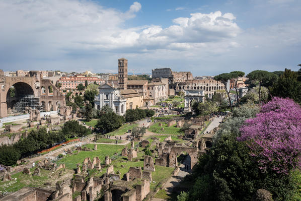 Rome, Lazio, Italy. Imperial fora