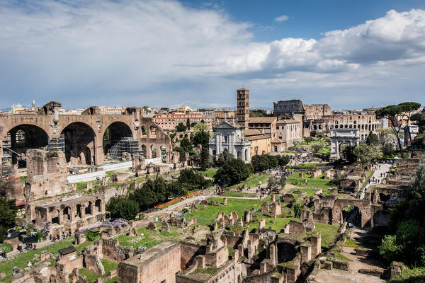 Rome, Lazio, Italy. Imperial fora