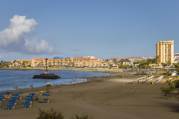Spain,Canary Islands,Tenerife,Santa Cruz de Tenerife,playa de Las Vistas