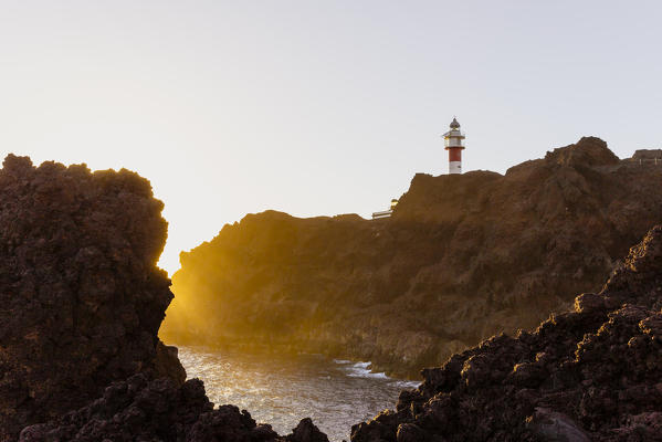 Spain,Canary Islands,Tenerife,Punta Teno lighthouse,the western end of tenerife