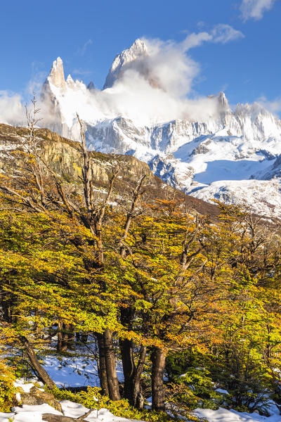 Argentina,Patagonia,Santa Cruz Province,Los Glaciares National Park,Mount Fitz Roy,also called the