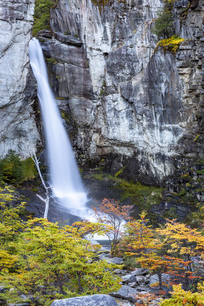 Argentina,Patagonia,Santa Cruz Province Los Glaciares National Park,view of the Chorillo del Salto waterfall