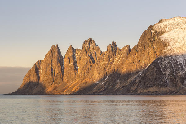 Sunset at Tungeneset,Berg,Senja,Norway,Europe