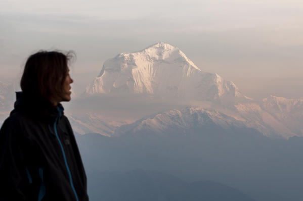 The Southern Wall of Dhaulagiri, the seventh highest mountain on Earth with its 8.167 m.,Nepal,Asia