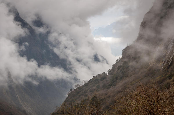 After the thunderstorm,Annapurna region,Nepal, Asia