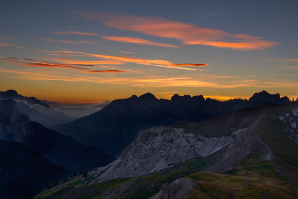 Europe,Italy,Dolomites,Trentino,Fassa valley.
San Nicolò valley