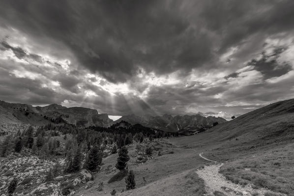 Europe,Italy,Dolomites, Fassa valley,Trentino.
Sella Palacia in Monzoni valley
