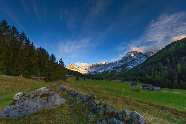 Europe,Italy,Dolomites,Trentino,Fassa valley.
San Nicolò valley