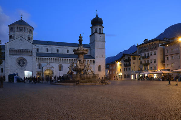 Trento, Italy, Europe, Trentino-Alto Adige/Südtirol, Trent, Cathedral Square,capital of Trentino
