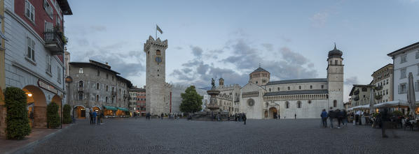 Trento, Italy, Europe, Trentino-Alto Adige/Südtirol, Trent, Cathedral Square,capital of Trentino