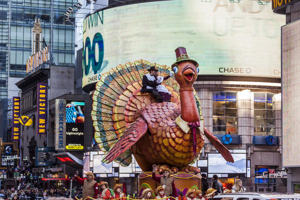 USA, New York, Manhattan, thanksgiving Parade in New York City