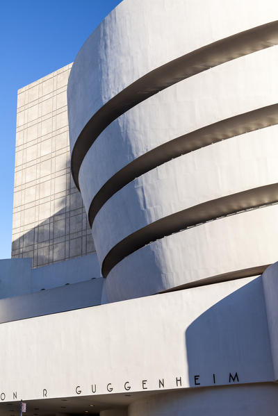 USA, New York State, New York City, Manhattan, Solomon R Guggenheim Museum