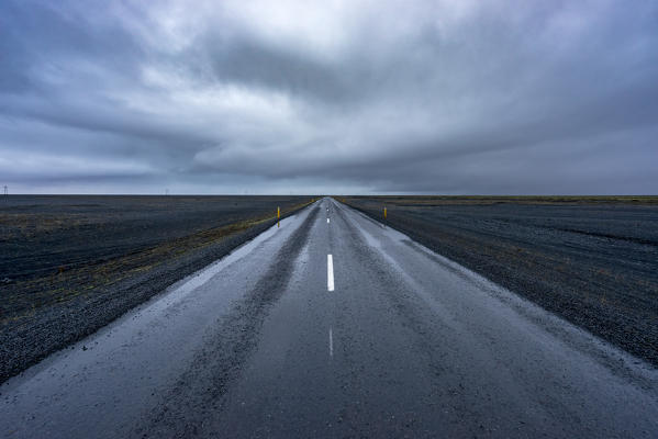 Road in the south of Iceland, Europe