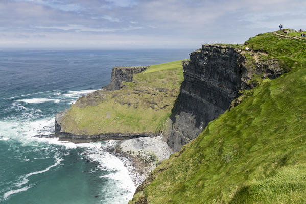Cliffs of Moher, Liscannor, Munster, Co.Clare, Ireland, Europe.