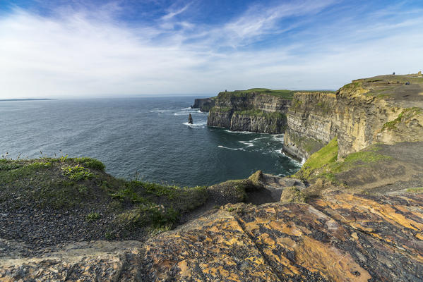 Cliffs of Moher, Liscannor, Munster, Co.Clare, Ireland, Europe.