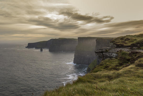 Cliffs of Moher, Liscannor, Munster, Co.Clare, Ireland, Europe.