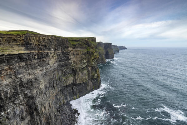 Cliffs of Moher, Liscannor, Munster, Co.Clare, Ireland, Europe.