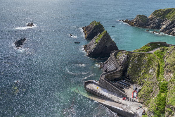 Dunquin Pier. Dunquin, Dingle Peninsula, Co.Kerry, Munster, Ireland, Europe.