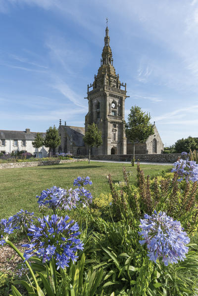 Saint Pol Aurélien church, Lampaul-Ploudalmézeau. Finistère, Brittany, France.