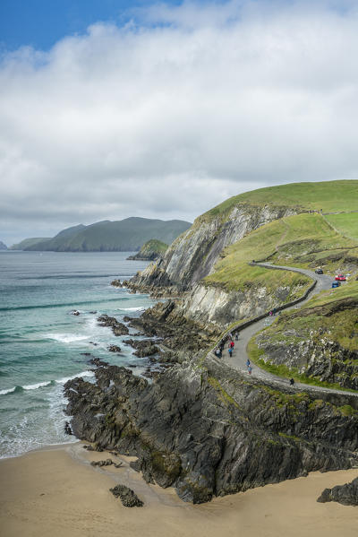 Slea Head, Dingle Peninsula, County Kerry, Munster region, Republic of Ireland, Europe.