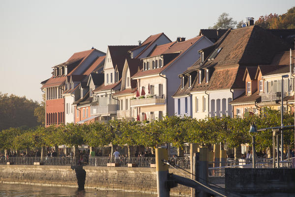Lower town. Meersburg, Baden-Württemberg, Germany.