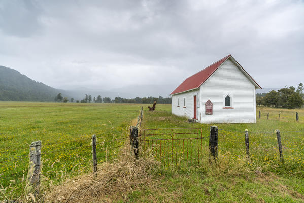 Anglican church Our Lady of the River, Jacobs River, West Coast region, South Island, New Zealand.
