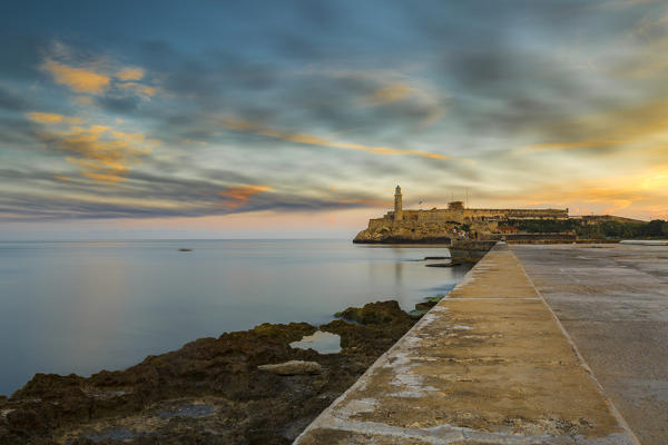 Malecon in Old Havana, Havana, Havana Province, Cuba
