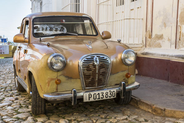 Classic American vintage car in Trinidad,  Trinidad and Sancti Spiritus Province, Cuba