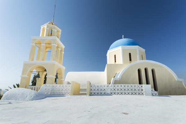 Church in Oia, Santorini, Cyclades Islands, Greece