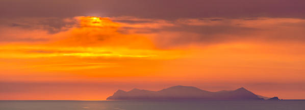 Sunset in Oia, Santorini, Cyclades Islands, Greece