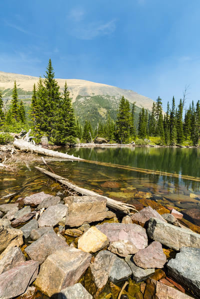 Lower Rowe Lake, Waterton Lakes National Park, Waterton, Alberta, Canada